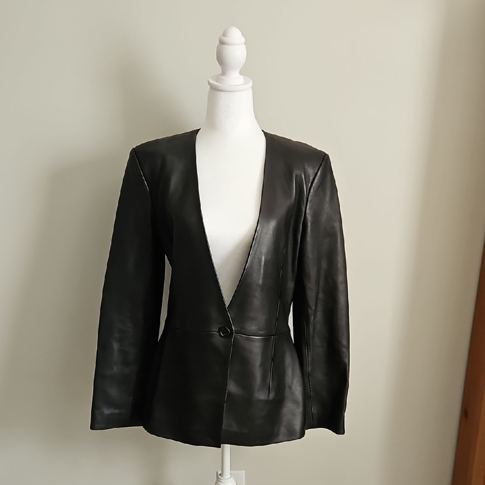Anine Bing Black Leather Jacket